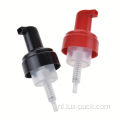 Glazen fles schuimende zeep sproeierwaterpomp 42 mm schuimpomp
